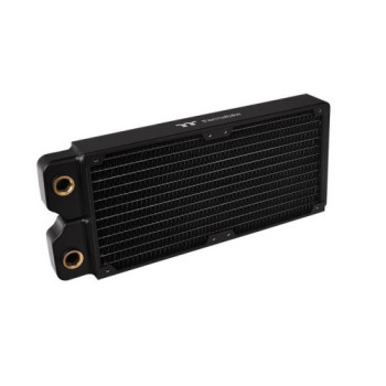 Chłodzenie wodne Pacific CLM240 slim radiator (240mm, 5x G 1/4 miedź) czarne