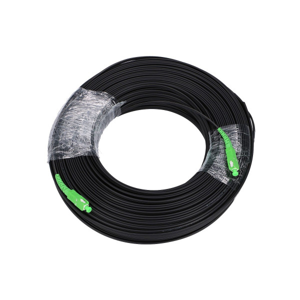 Patchcord SC/APC-SC/APC SM G.657A2 SIMPLEX 80m Flat Drop Patchcord SC/APC-SC/APC SM G.657A2 SIMPLEX 80m Flat Drop