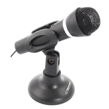 Mikrofon na statywie Esperanza EH180 "Sing" do PC i notebooka