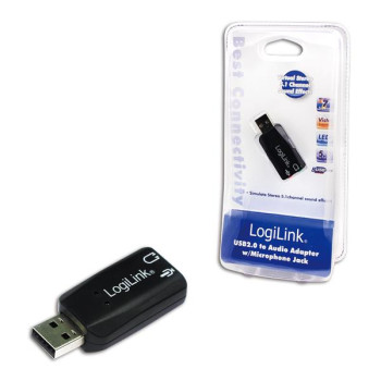 Karta dźwiękowa USB Logilink UA0053 zewnętrzna