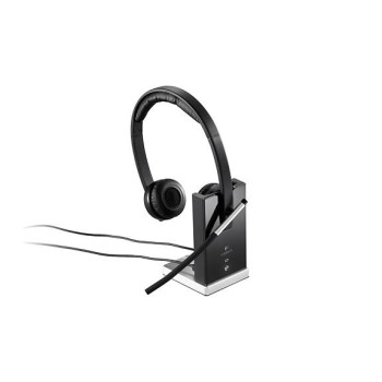 Słuchawki z mikrofonem Logitech Wireless Headset Dual H820e bezprzewodowe czarne