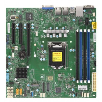 Płyta główna Supermicro MBD-X11SCL-F-B (LGA 1151, 4x DDR4 UDIMM, Micro ATX)
