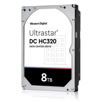 Dysk Western Digital Ultrastar DC HC320 7K8 8TB 3,5" 7200 256MB SATA III 512e SE HUS728T8TALE6L4