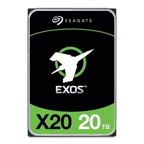 Dysk SEAGATE EXOS™ Enterprise X20 ST20000NM007D 20TB 3,5" 7200 256MB SATA III