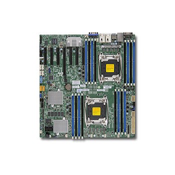 Płyta główna Supermicro MBD-X10DRH-C-O (LGA 2011, 16x DDR4 LRDIMM, DDR4 RDIMM, Extended ATX)