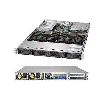 Platforma serwerowa SYS-6019U-TR4 (Ultra 1U, 4x3.5" 4xGbE, X11DPU, 819UTQ-R751-T)