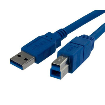 Kabel USB 3.0 Akyga AK-USB-09 USB A(M) - B(M) 1,8m niebieski