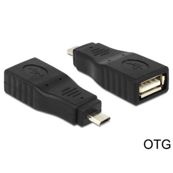 Adapter Delock USB MICRO BM - AF USB 2.0 OTG (65549)