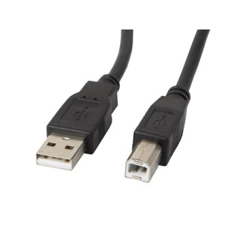 Kabel USB 2.0 Lanberg AM-BM 1m czarny