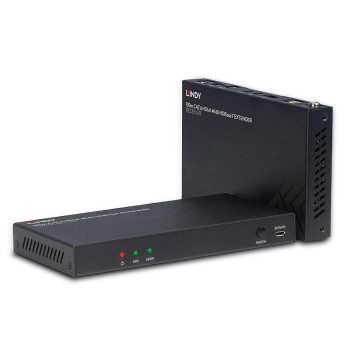 Extender HDMI LINDY HDMI 4K60, Audio, IR & RS-232 HDBaseT, Cat.6, 100m
