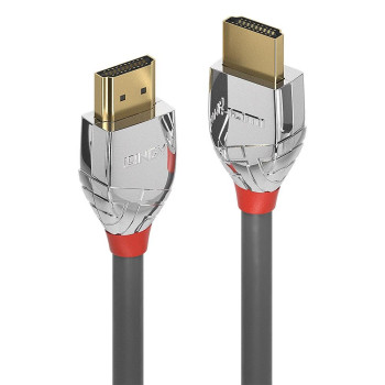 Kabel HDMI 2.0 LINDY High Speed M/M 0,5m szary/cromo