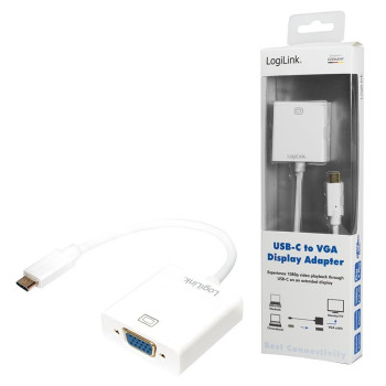 Adapter LogiLink UA0237A USB 3.1 typ-C - VGA