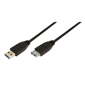Kabel przedłużacz USB 3.0 LogiLink CU0041 A/A 1m