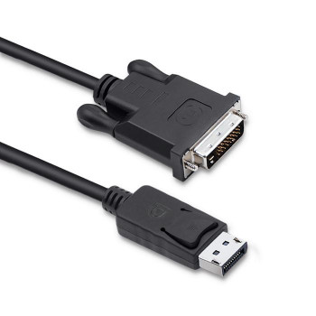 Kabel adapter Qoltec DisplayPort DVI (24+1) męski 1.8m