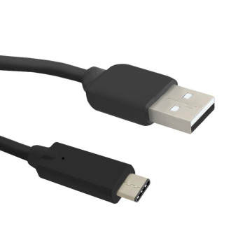 Kabel USB 3.0 Qoltec A męski/ USB 3.1 typC Męski 0,25m