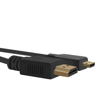 Kabel Qoltec HDMI A / Micro HDMI D 1m