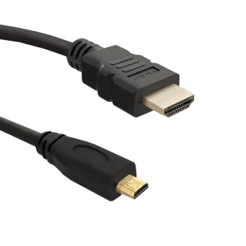 Kabel Qoltec HDMI 1.4 A męski / Micro HDMI D męski 3,0m