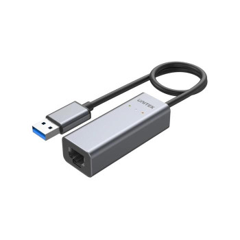 Kabel adapter Unitek U1313B USB-A — RJ45 2.5 Gbit Ethernet 0,3m