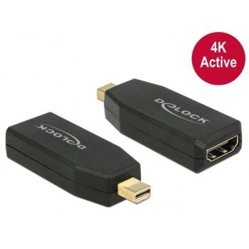 Adapter Displayport Mini 1.2(M) - HDMI(F) Active 4K