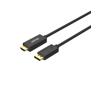 Kabel adapter Unitek V1608A DisplayPort 1.2 - HDMI 2.0 4K 60Hz, 1,8m