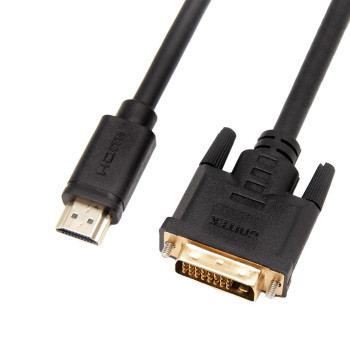 Kabel adapter Unitek C1271BK-2M Dwukierunkowy HDMI - DVI, kabel 2m