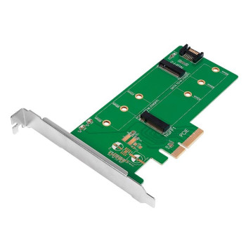 Adapter LogiLink PC0083 podwójny M.2 SSD SATA i PCIe SATA