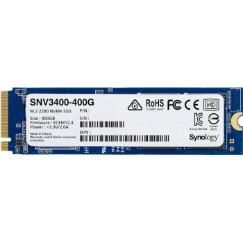 Dysk SSD M.2 NVMe do serwerów Synology SNV3400-400G