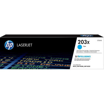 Toner HP LaserJet 203x (CF541X) cyan