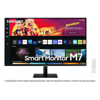 Monitor Samsung 32" Smart M7 (LS32BM700UPXEN) 2xHDMI 3xUSB USB-C WIFI BT głośniki
