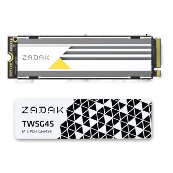 Dysk SSD Apacer ZADAK TWSG4S 1TB M.2 PCIe NVMe Gen4 x4 2280 (7400/6400 MB/s) 3D NAND