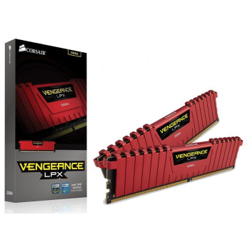 Pamięć DDR4 Corsair Vengeance LPX 16GB (2x8GB) 3200MHz CL16 1,35V Red
