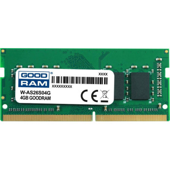 Pamięć SODIMM DDR4 GOODRAM 4GB 2666MHz ded. do ASUS (W-AS26S04G)
