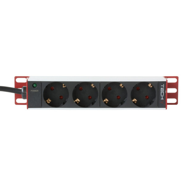 Techly I-CASE M10-4ITY części do stojaków Listwa zasilająca Techly I-CASE M10-4ITY części do stojaków Listwa zasilająca