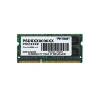 Pamięć SODIMM DDR3 Patriot Signature Line 8GB (1x8GB) 1600MHz CL11 1,35V