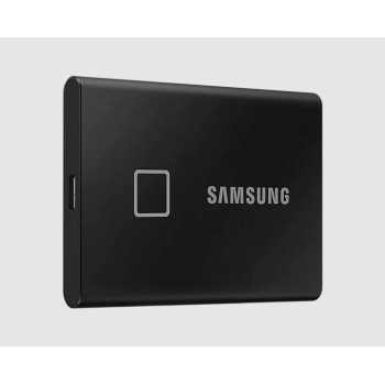 Dysk SSD zewnętrzny USB Samsung SSD T7 2TB Portable Touch (1050/1000 MB/s) USB 3.1 Black