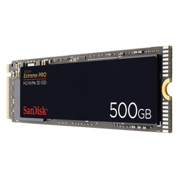 Dysk SSD SanDisk Extreme PRO 500GB M.2 2280 PCIe NVMe (3400/2500 MB/s)