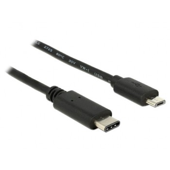 Kabel USB Type-C(M)-USB Micro B(M) 2.0 1m