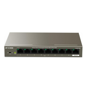 Switch niezarządzalny IP-COM By Tenda F1109P-8-102W 9x10/100 Mb/s PoE 102W
