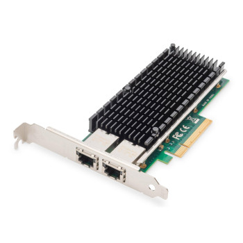 Karta sieciowa DIGITUS Dual-port RJ45 10GbE PCI Express 2.1 Low Profile