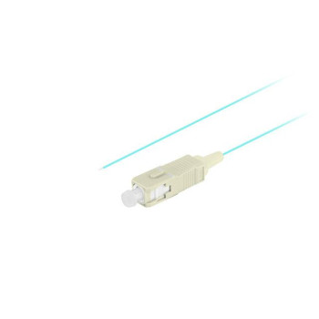 Pigtail światłowodowy Lanberg MM SC/UPC OM3 EASY STRIP 50/125 2M Aqua