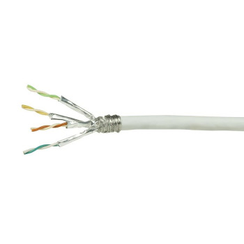 Kabel S/FTP LogiLink CPV0054 kat.7 miedź, drut, 100m