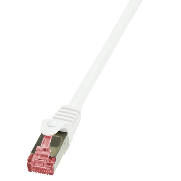 Patchcord LogiLink CQ2091S CAT.6 S/FTP 10m, biały Patchcord LogiLink CQ2091S CAT.6 S/FTP 10m, biały