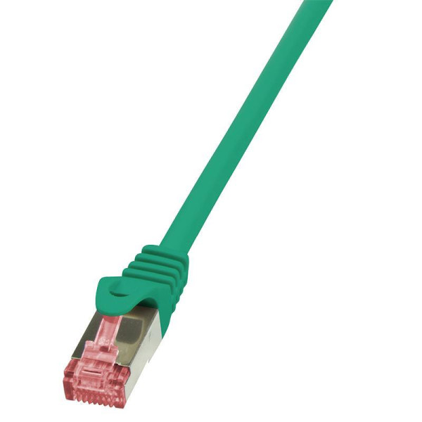 Patchcord LogiLink CQ2095S CAT.6 S/FTP 10m, zielony Patchcord LogiLink CQ2095S CAT.6 S/FTP 10m, zielony