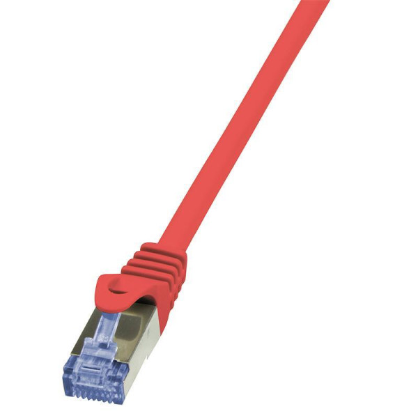 Patchcord LogiLink CQ3084S Cat.6A S/FTP 7,5m czerwony Patchcord LogiLink CQ3084S Cat.6A S/FTP 7,5m czerwony