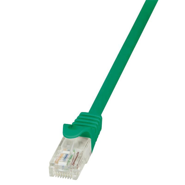 Patchcord LogiLink CP1035U CAT5e U/UTP 1m, zielony Patchcord LogiLink CP1035U CAT5e U/UTP 1m, zielony