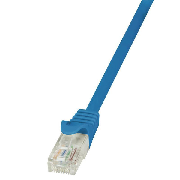 Patchcord LogiLink CP2096U CAT.6 U/UTP 10m, niebieski Patchcord LogiLink CP2096U CAT.6 U/UTP 10m, niebieski