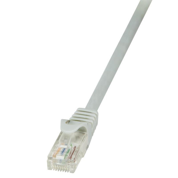 Patchcord LogiLink CP1042U CAT5e U/UTP 1,5m, szary Patchcord LogiLink CP1042U CAT5e U/UTP 1,5m, szary