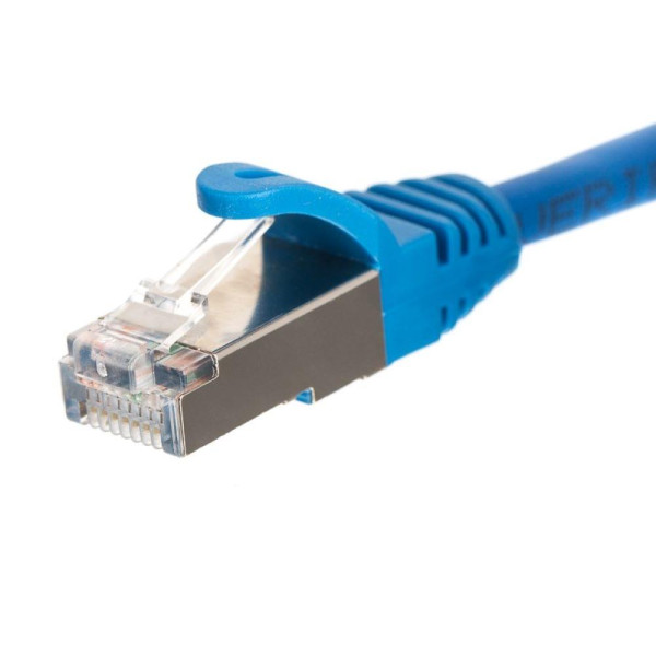Patchcord RJ45, Netrack osłonka zalewana, kat. 5e FTP/STP, 0,5m niebieski Patchcord RJ45, Netrack osłonka zalewana, kat. 5e FTP/STP, 0,5m niebieski