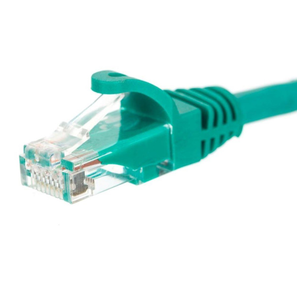 Patchcord RJ45, Netrack osłonka zalewana, kat. 5e UTP, 0,5m zielony Patchcord RJ45, Netrack osłonka zalewana, kat. 5e UTP, 0,5m zielony