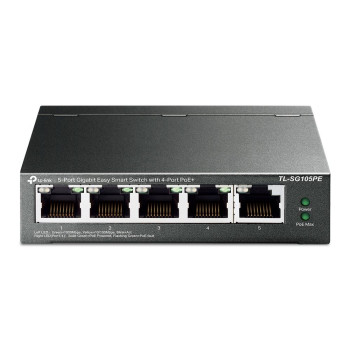 Switch zarządzalny TP-Link TL-SG105PE Easy Smart 5x10/100/1000 (4xPoE+)